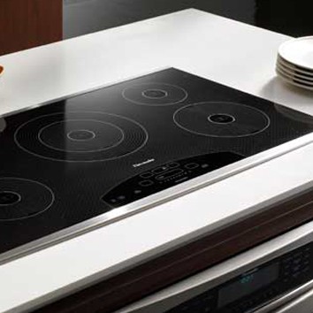 Heat resistant glass sheet for induction cooker top