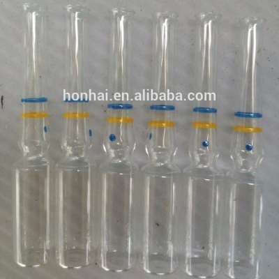 Clear pharm glass ampoule Type B