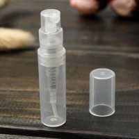 clear Glass Empty Refillable Portable Fine Mist Perfume Sample Vials Bottle Make up Container Essential Oils attar bottle